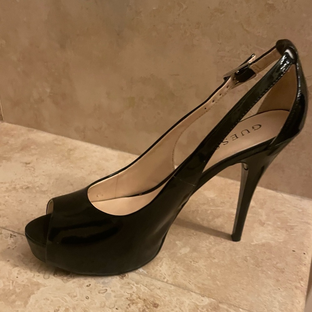 Guess like new worn once platform heels
